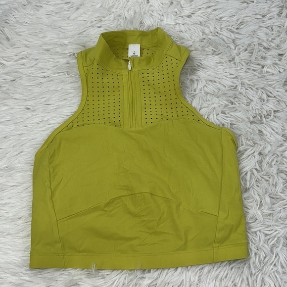 Lululemon Unleash Strength Bra *Medium Support, B/C Cup Yellow Serpentine - Picture 2 of 5